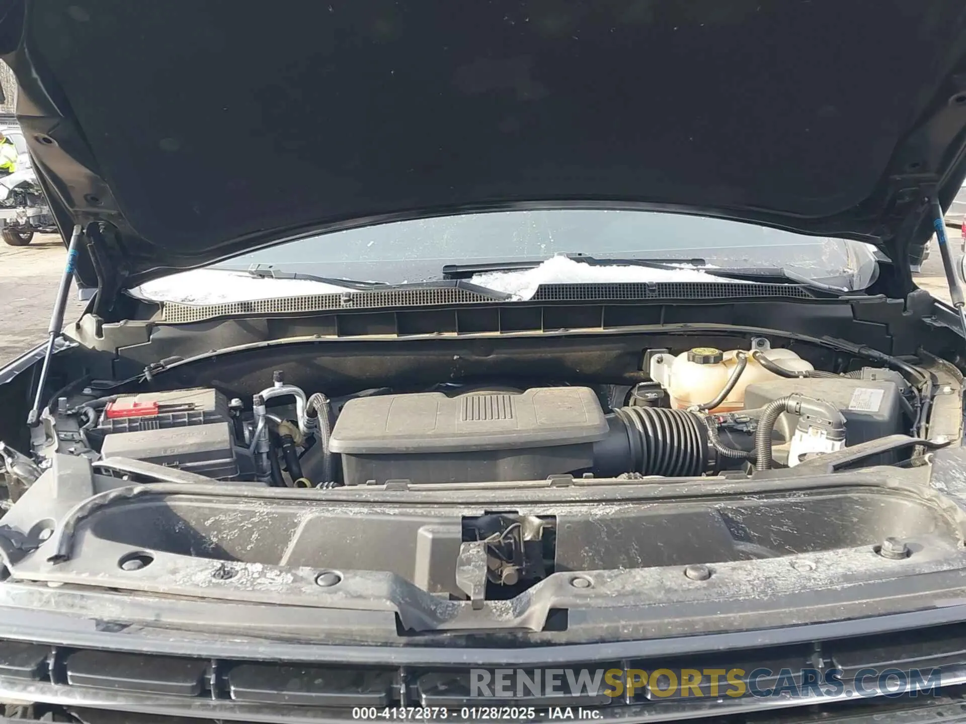 10 Photograph of a damaged car 1GNSKNKD2MR444988 CHEVROLET TAHOE 2021