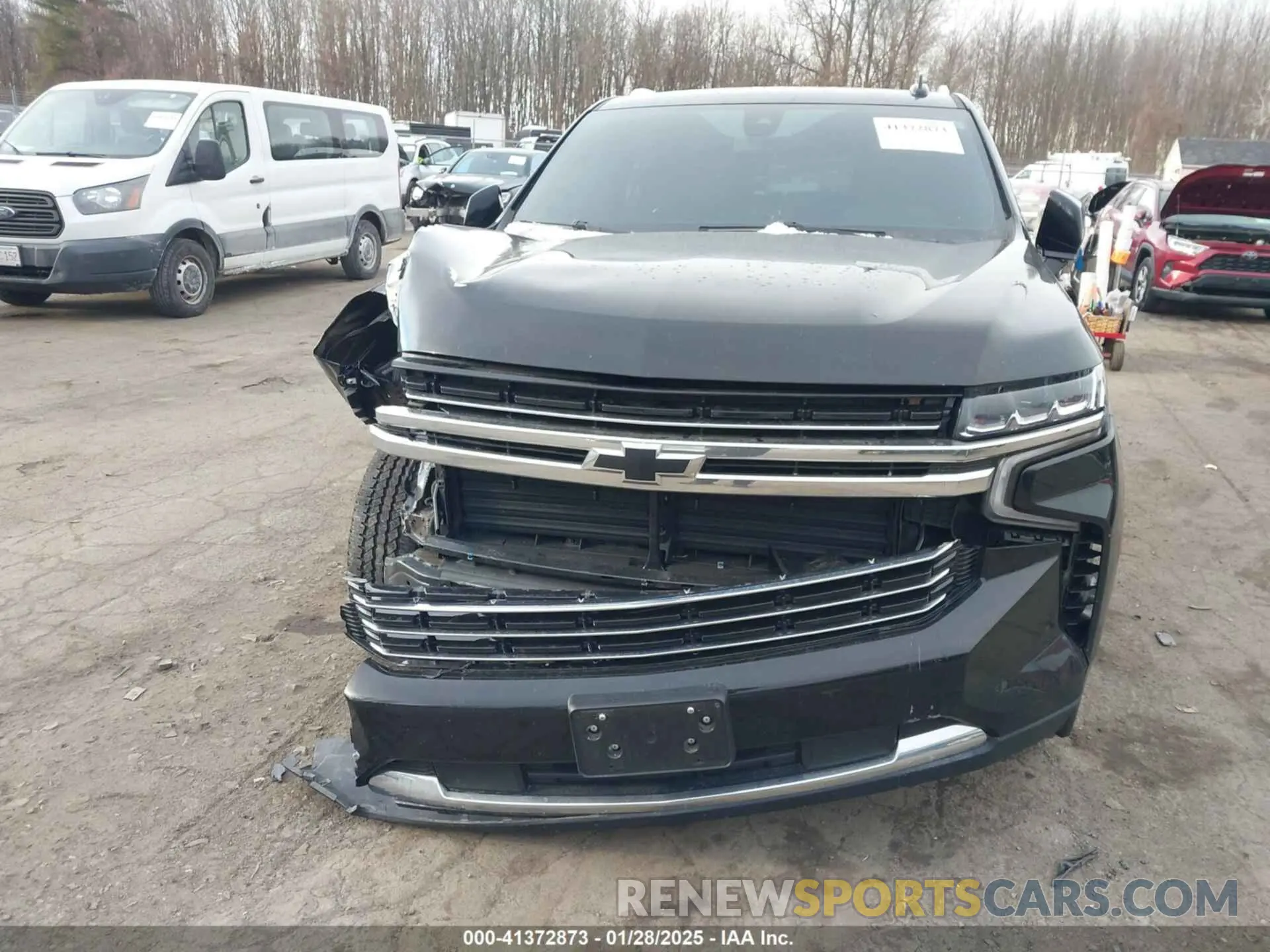 12 Photograph of a damaged car 1GNSKNKD2MR444988 CHEVROLET TAHOE 2021