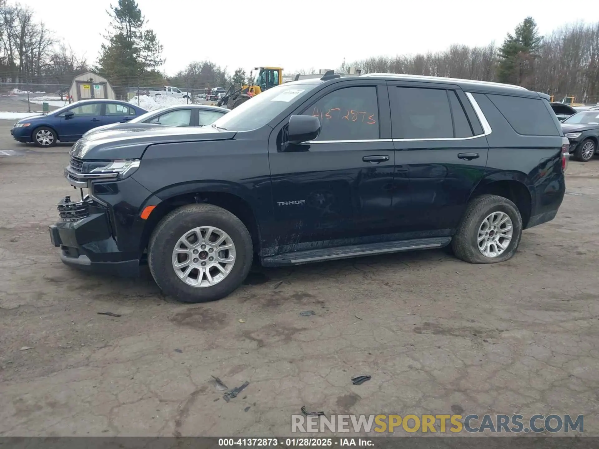 14 Photograph of a damaged car 1GNSKNKD2MR444988 CHEVROLET TAHOE 2021