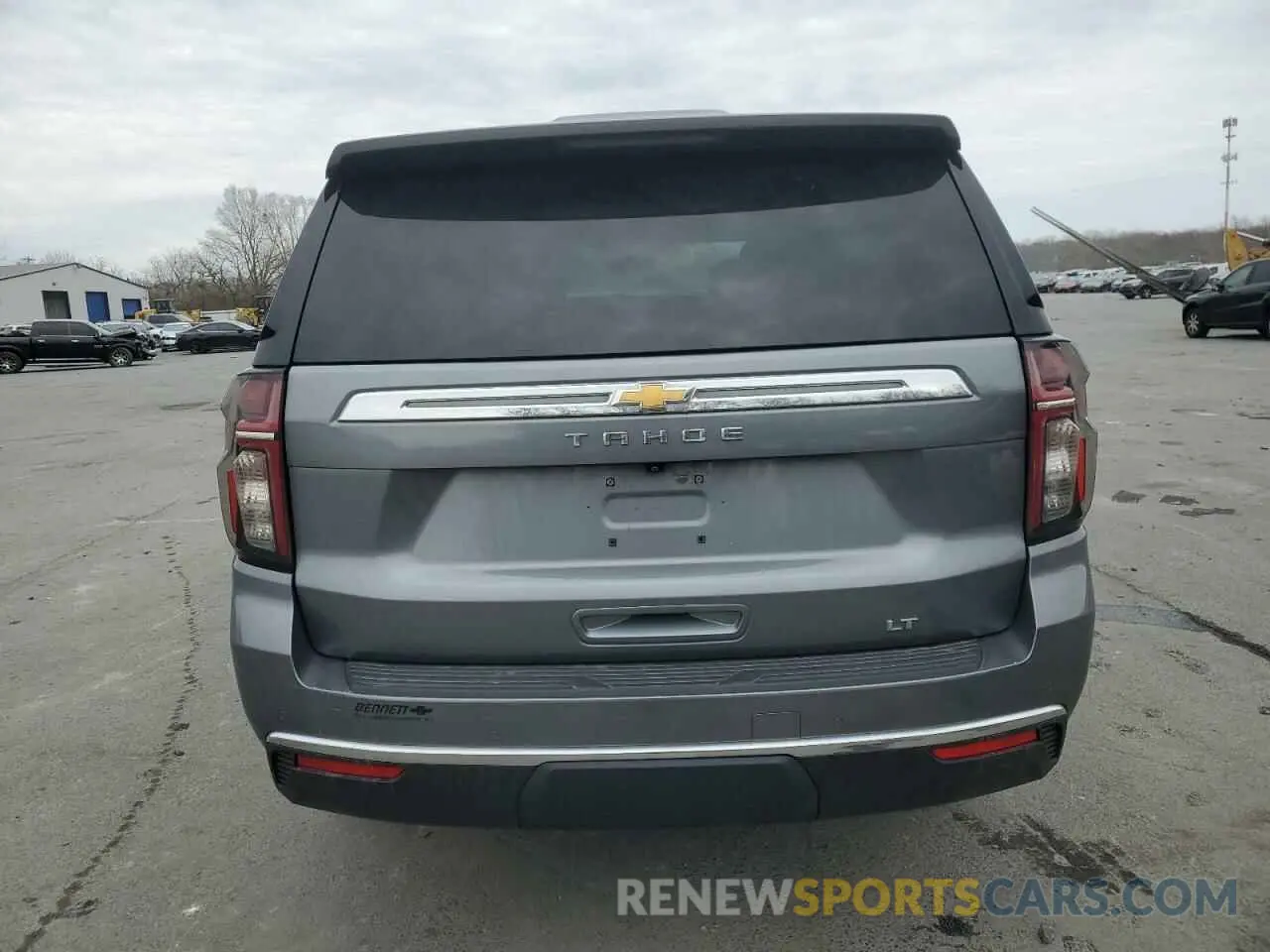 6 Photograph of a damaged car 1GNSKNKD3MR263771 CHEVROLET TAHOE 2021