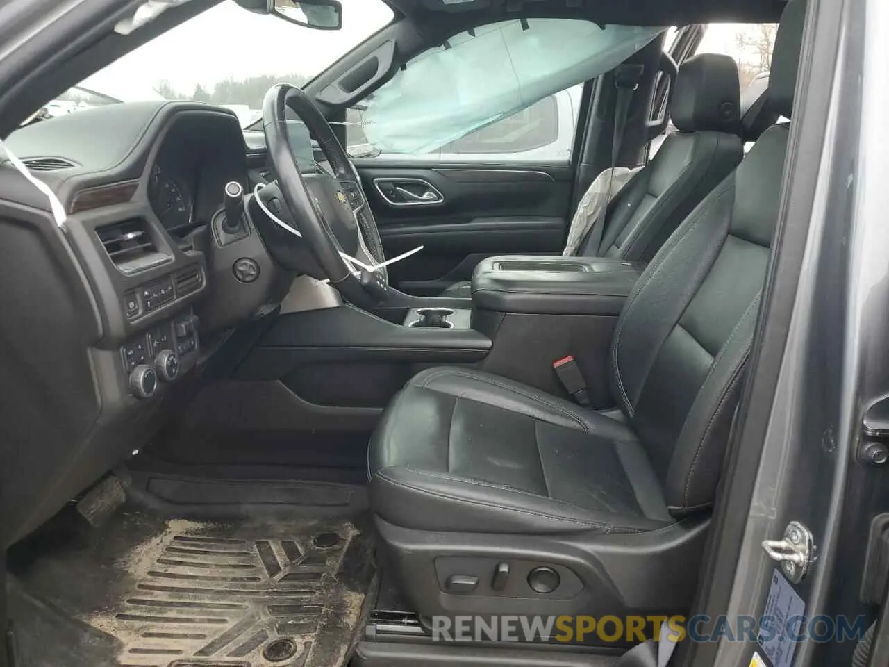7 Photograph of a damaged car 1GNSKNKD3MR263771 CHEVROLET TAHOE 2021