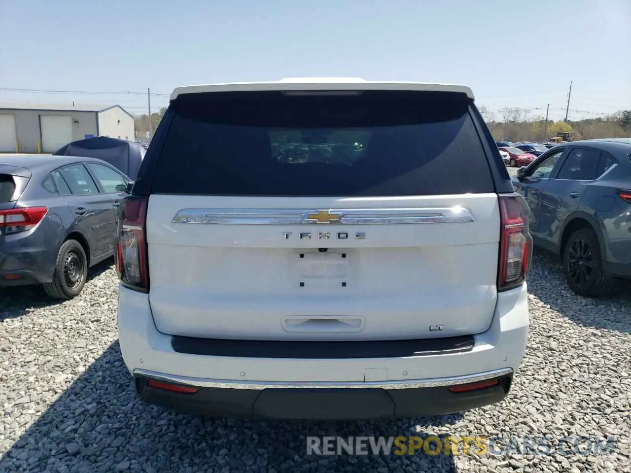 6 Photograph of a damaged car 1GNSKNKD3MR364096 CHEVROLET TAHOE 2021