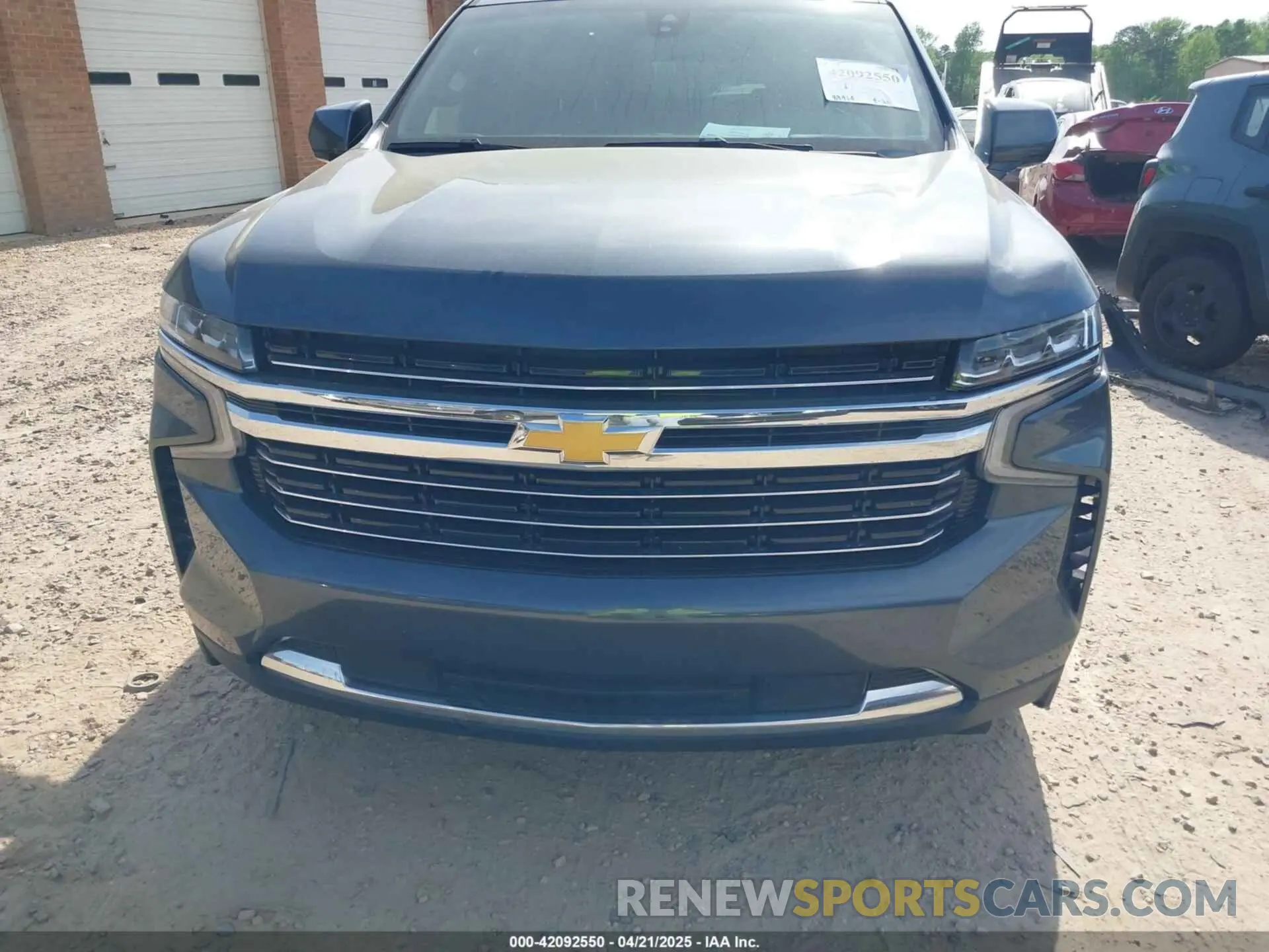 12 Photograph of a damaged car 1GNSKNKD4MR250981 CHEVROLET TAHOE 2021