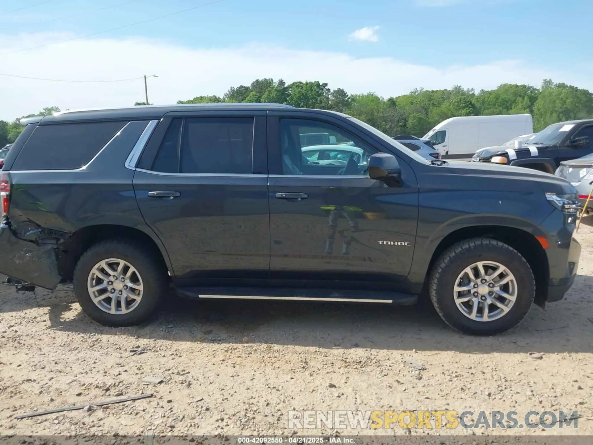 13 Photograph of a damaged car 1GNSKNKD4MR250981 CHEVROLET TAHOE 2021