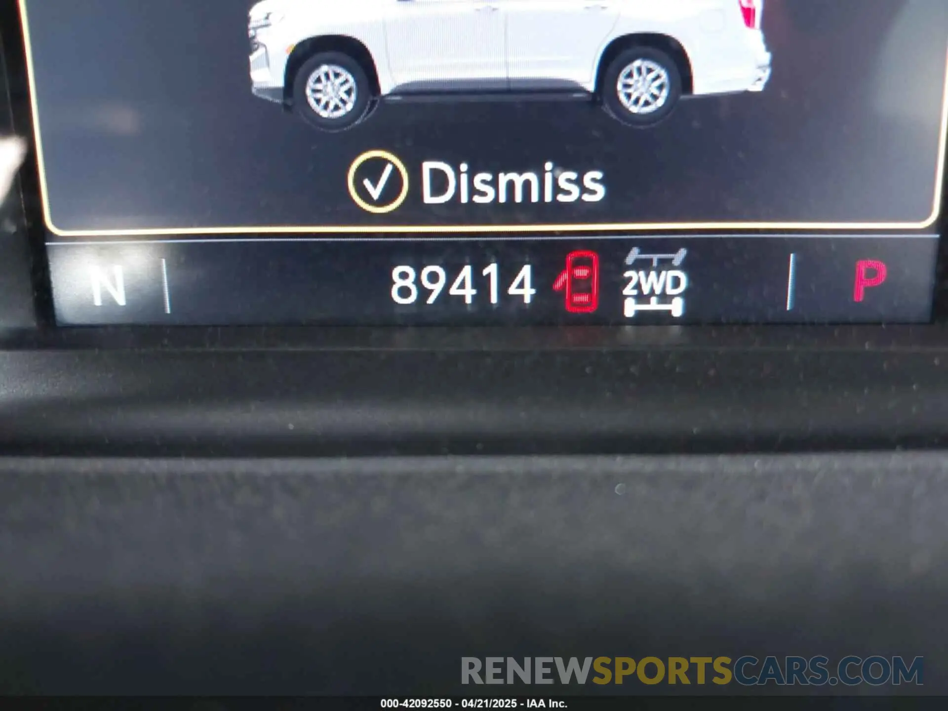 15 Photograph of a damaged car 1GNSKNKD4MR250981 CHEVROLET TAHOE 2021