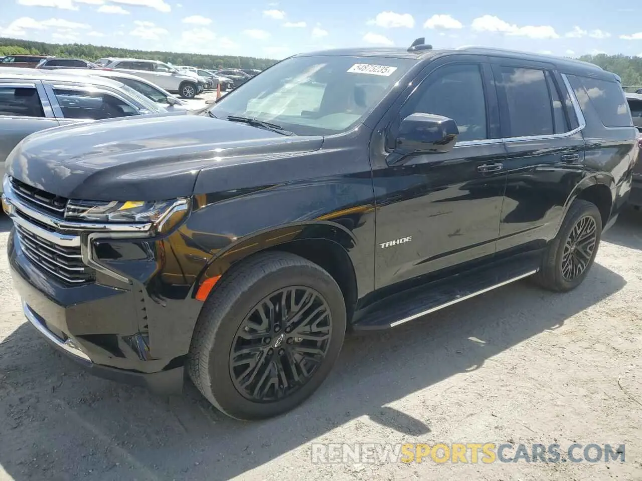 1 Photograph of a damaged car 1GNSKNKD4MR262628 CHEVROLET TAHOE 2021