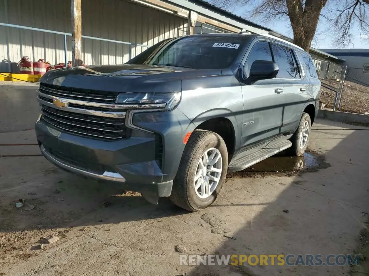 1 Photograph of a damaged car 1GNSKNKD5MR252240 CHEVROLET TAHOE 2021