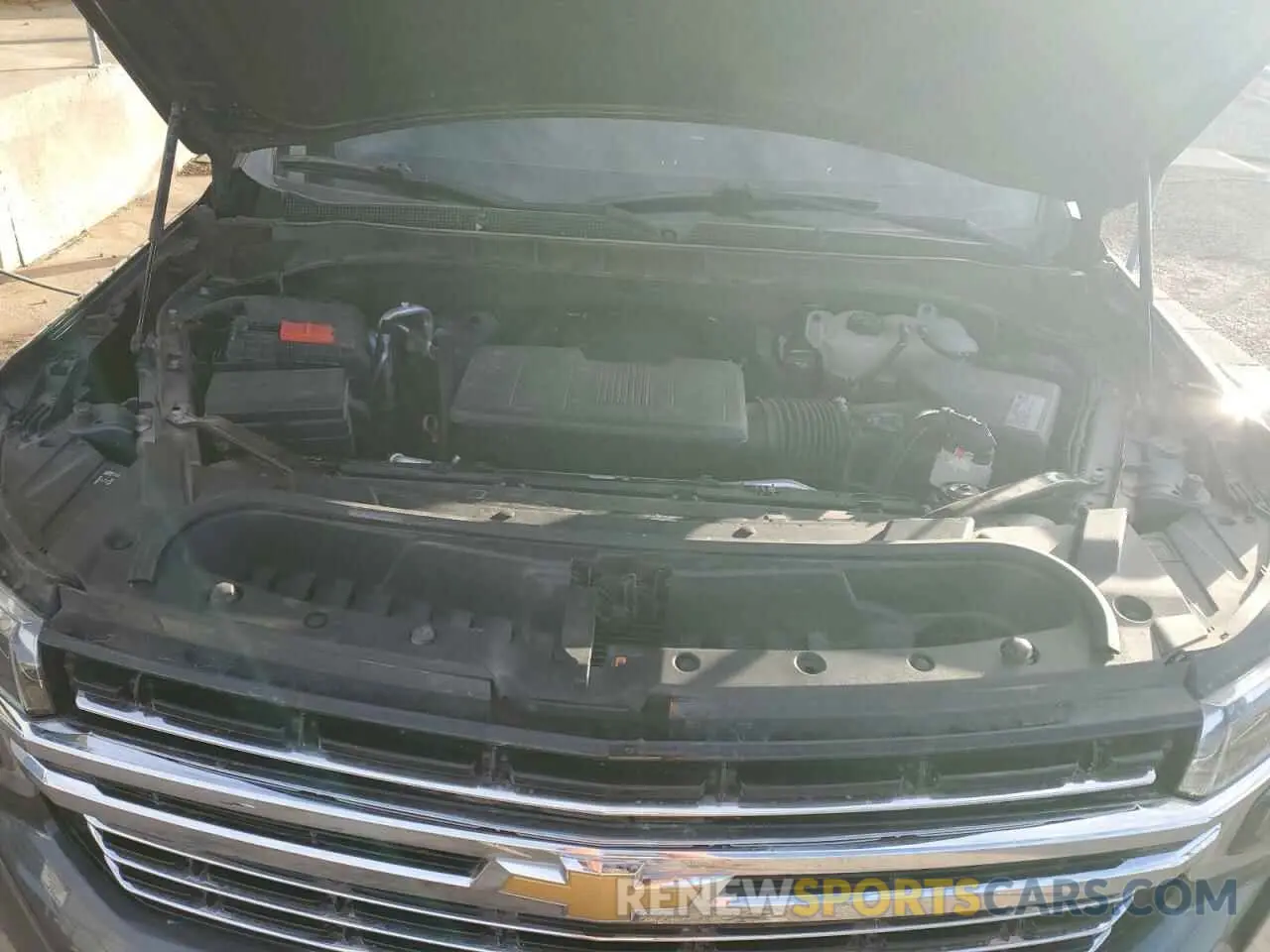 12 Photograph of a damaged car 1GNSKNKD5MR252240 CHEVROLET TAHOE 2021