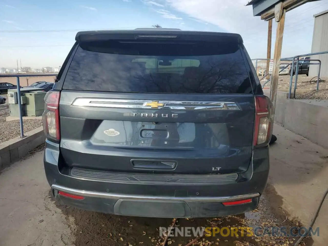 6 Photograph of a damaged car 1GNSKNKD5MR252240 CHEVROLET TAHOE 2021