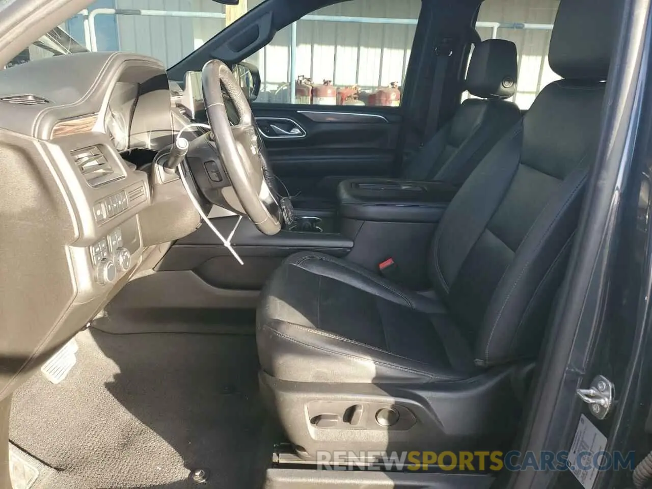 7 Photograph of a damaged car 1GNSKNKD5MR252240 CHEVROLET TAHOE 2021