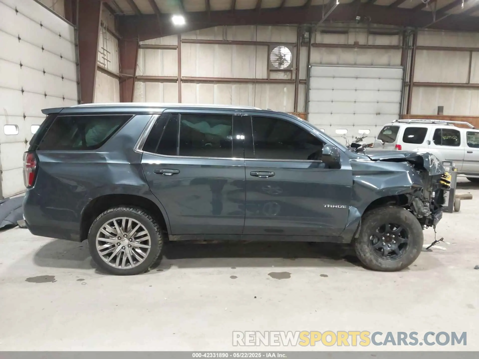 14 Photograph of a damaged car 1GNSKNKD5MR354265 CHEVROLET TAHOE 2021