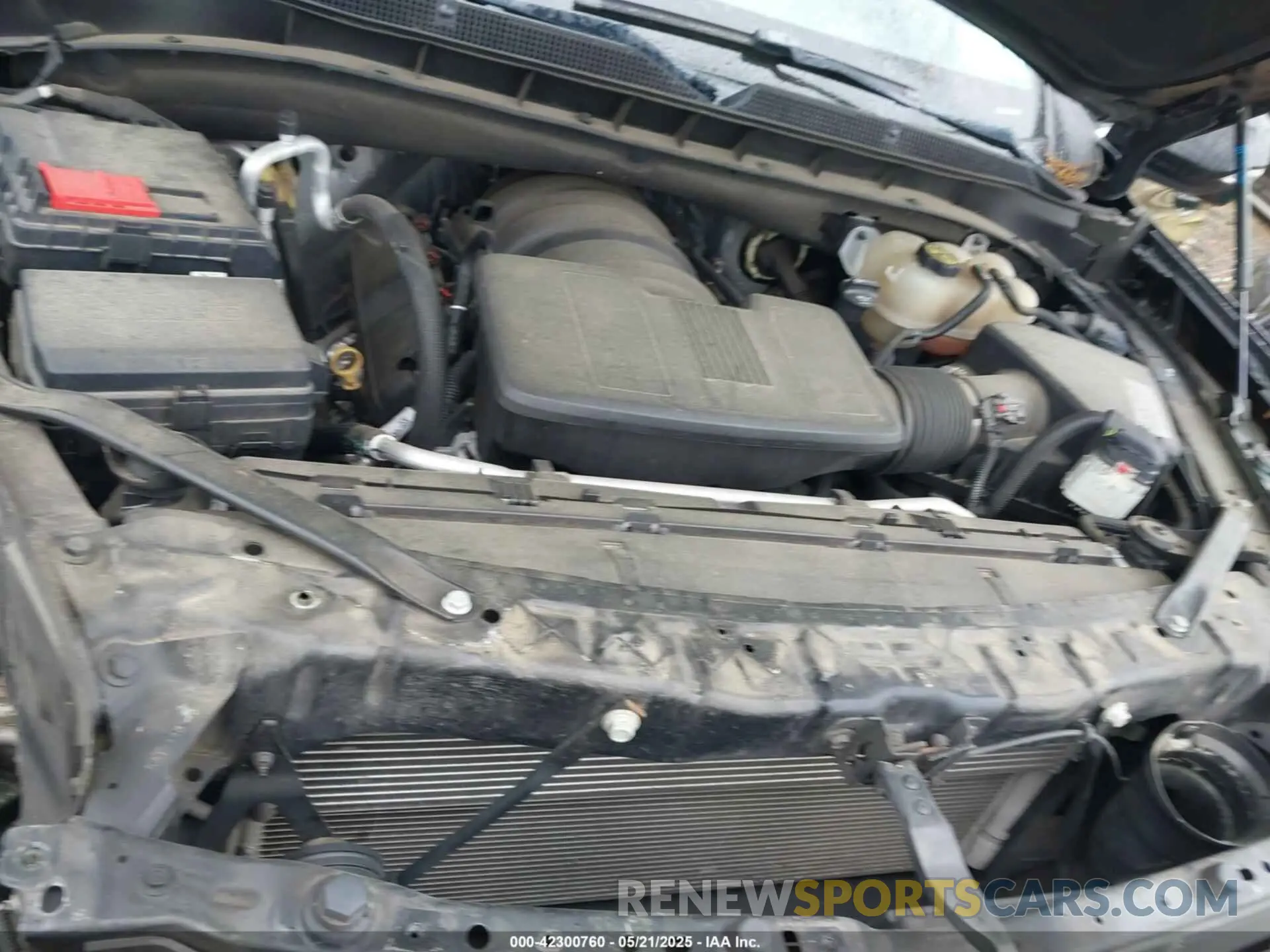 10 Photograph of a damaged car 1GNSKNKD6MR108714 CHEVROLET TAHOE 2021