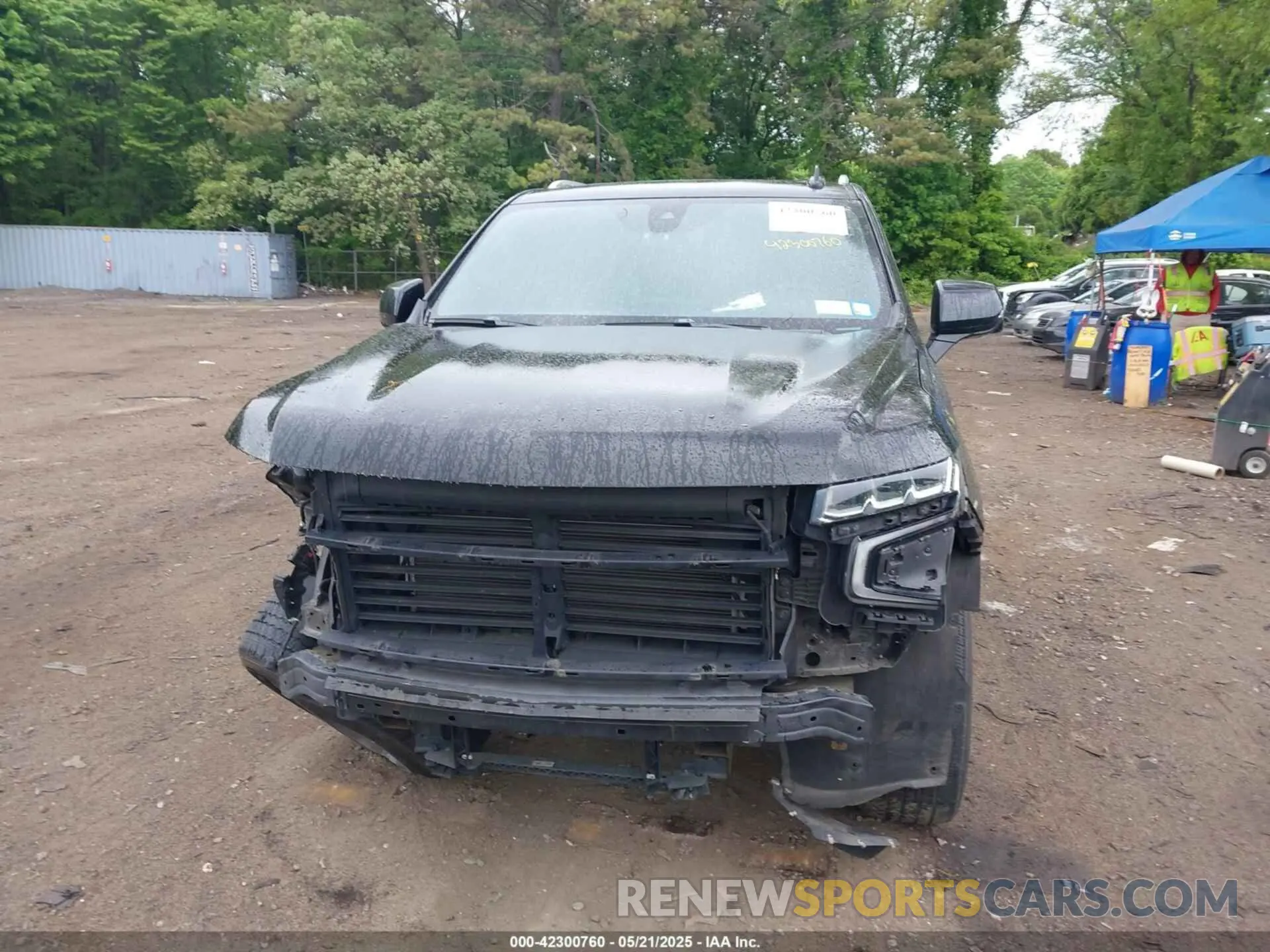 12 Photograph of a damaged car 1GNSKNKD6MR108714 CHEVROLET TAHOE 2021