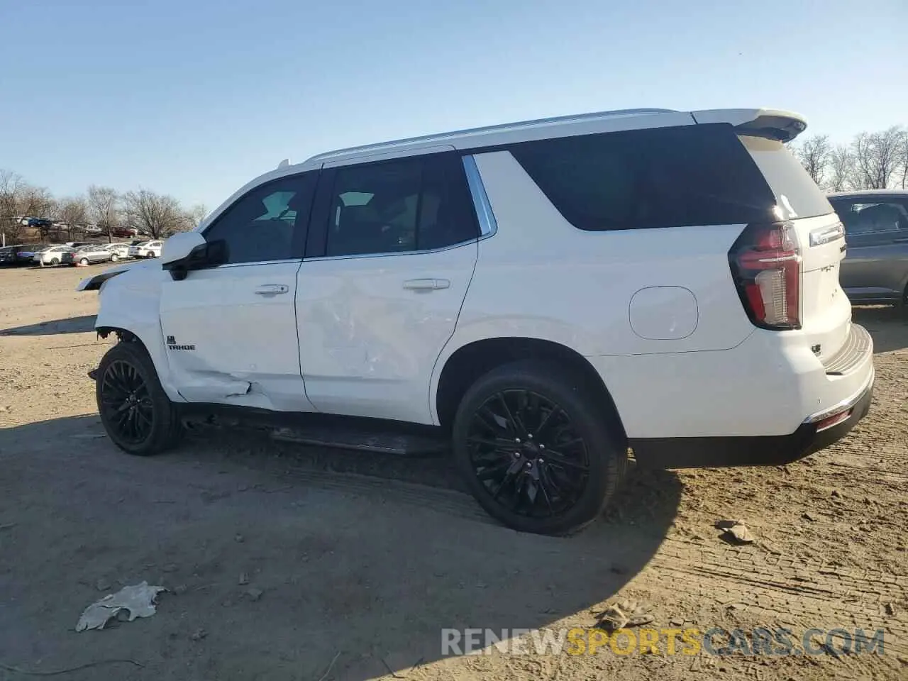 2 Photograph of a damaged car 1GNSKNKD6MR210773 CHEVROLET TAHOE 2021