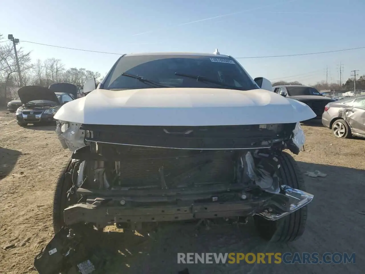 5 Photograph of a damaged car 1GNSKNKD6MR210773 CHEVROLET TAHOE 2021