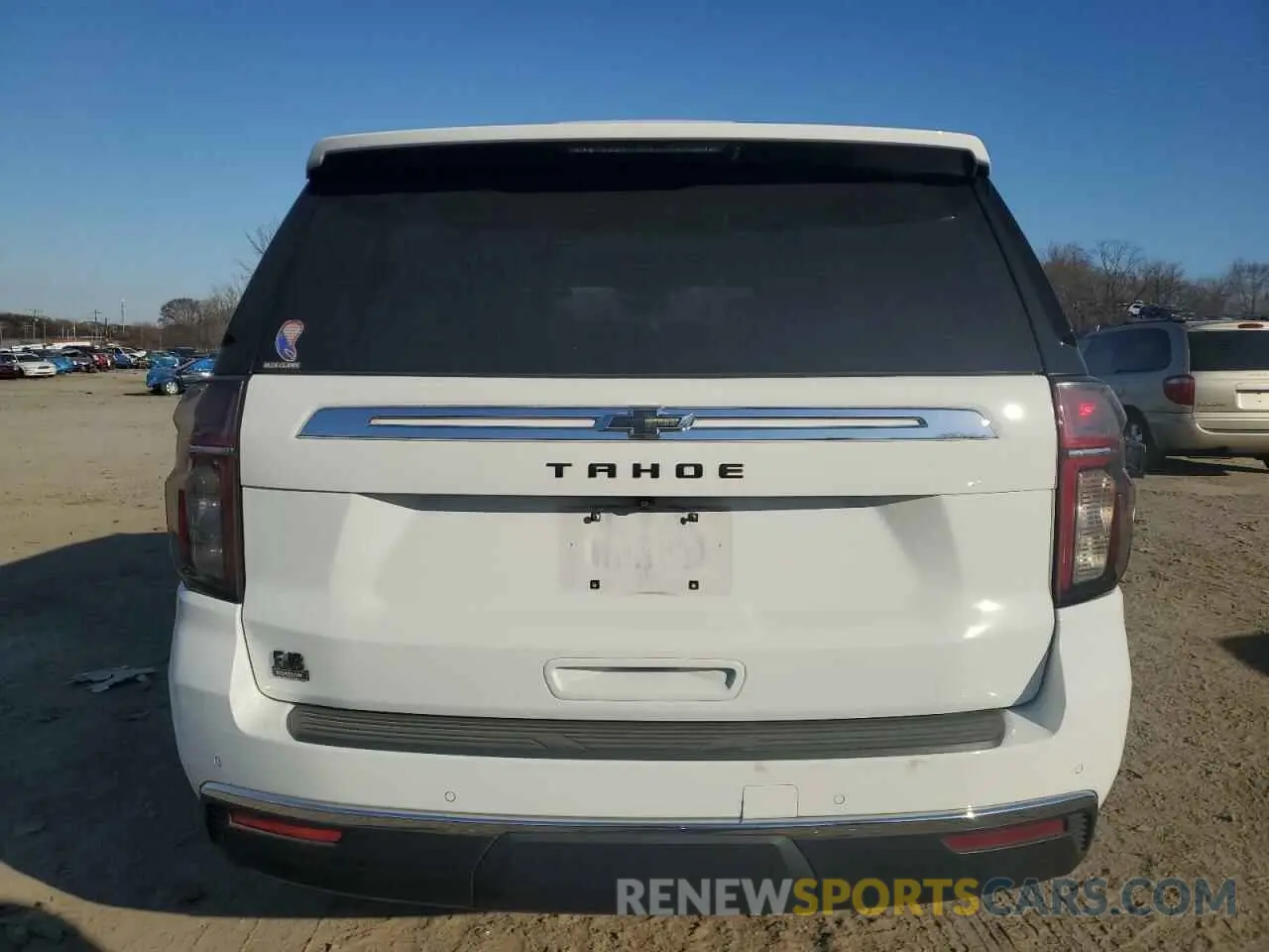 6 Photograph of a damaged car 1GNSKNKD6MR210773 CHEVROLET TAHOE 2021