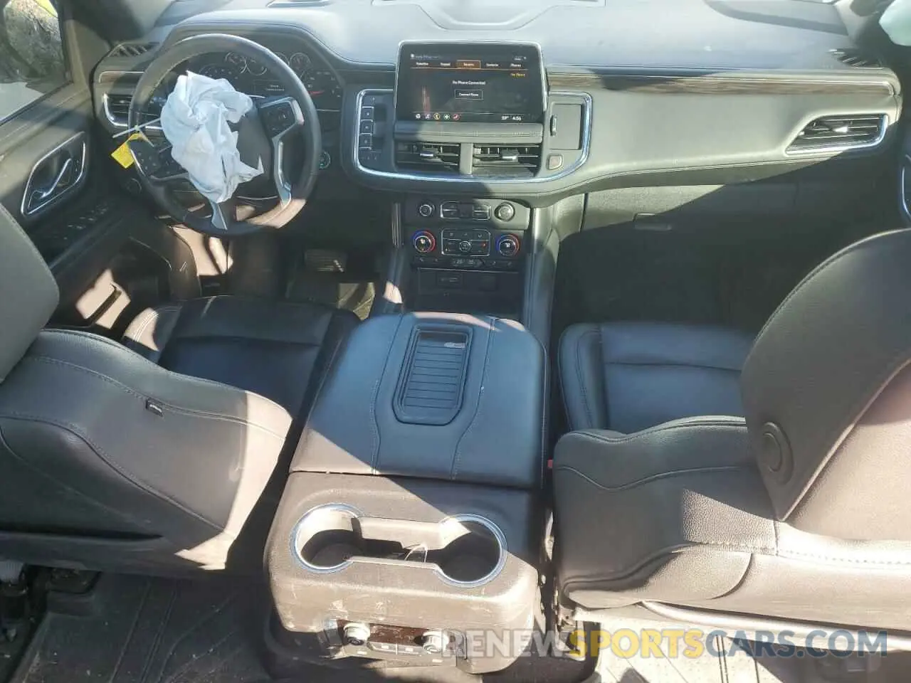 8 Photograph of a damaged car 1GNSKNKD6MR210773 CHEVROLET TAHOE 2021