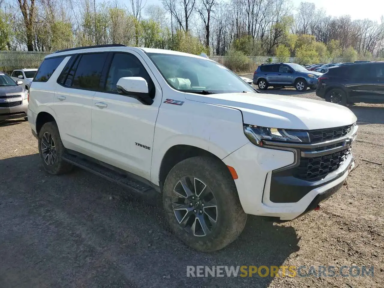 4 Photograph of a damaged car 1GNSKPKD0MR107957 CHEVROLET TAHOE 2021