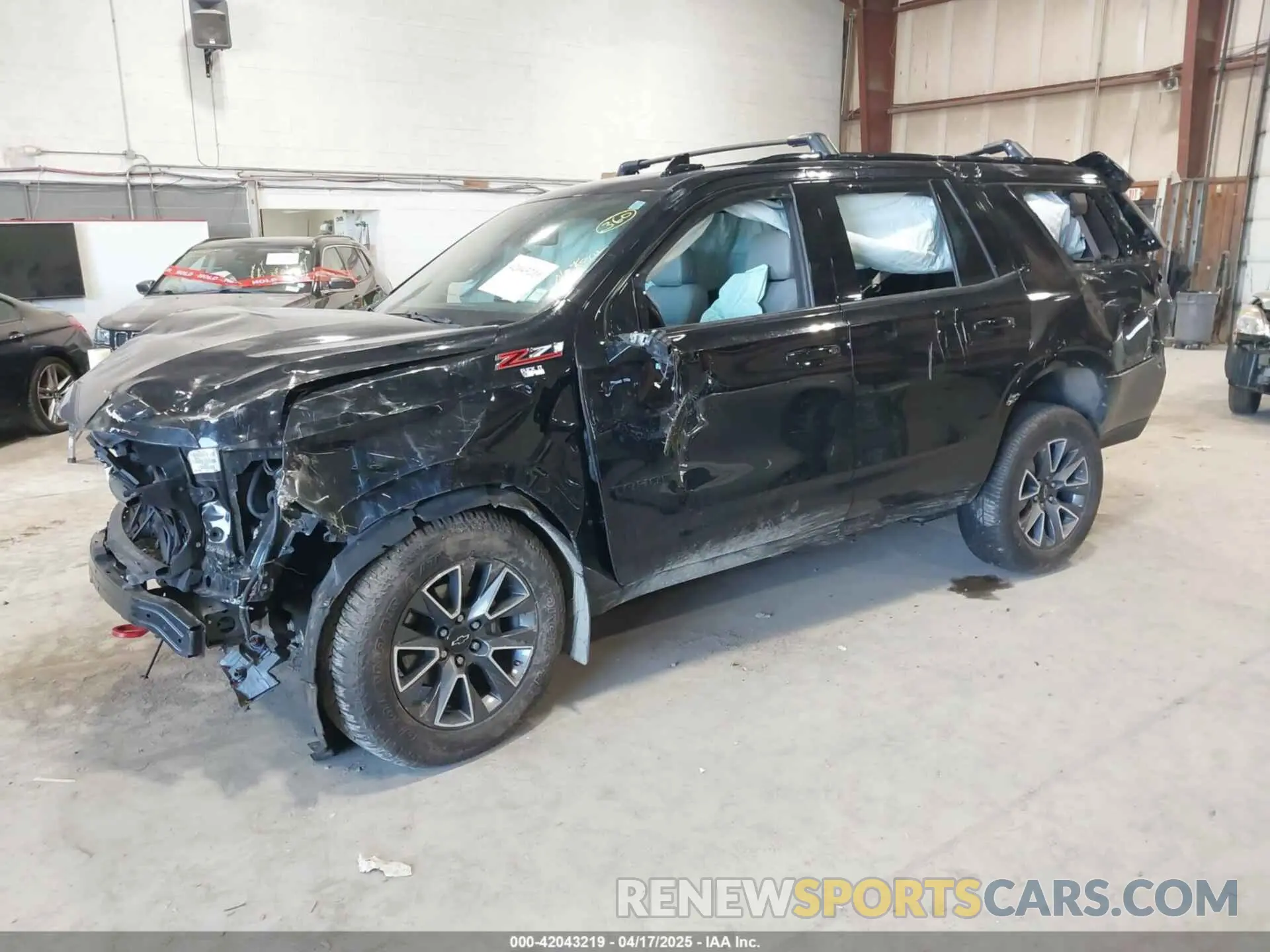 2 Photograph of a damaged car 1GNSKPKD0MR109854 CHEVROLET TAHOE 2021