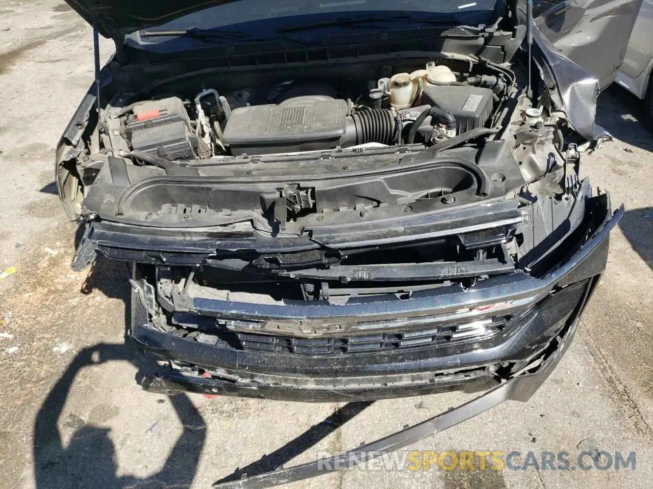 12 Photograph of a damaged car 1GNSKPKD0MR285724 CHEVROLET TAHOE 2021