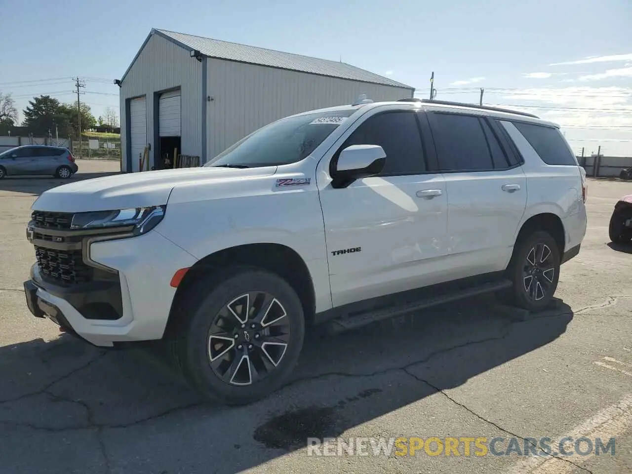 1 Photograph of a damaged car 1GNSKPKD0MR397374 CHEVROLET TAHOE 2021