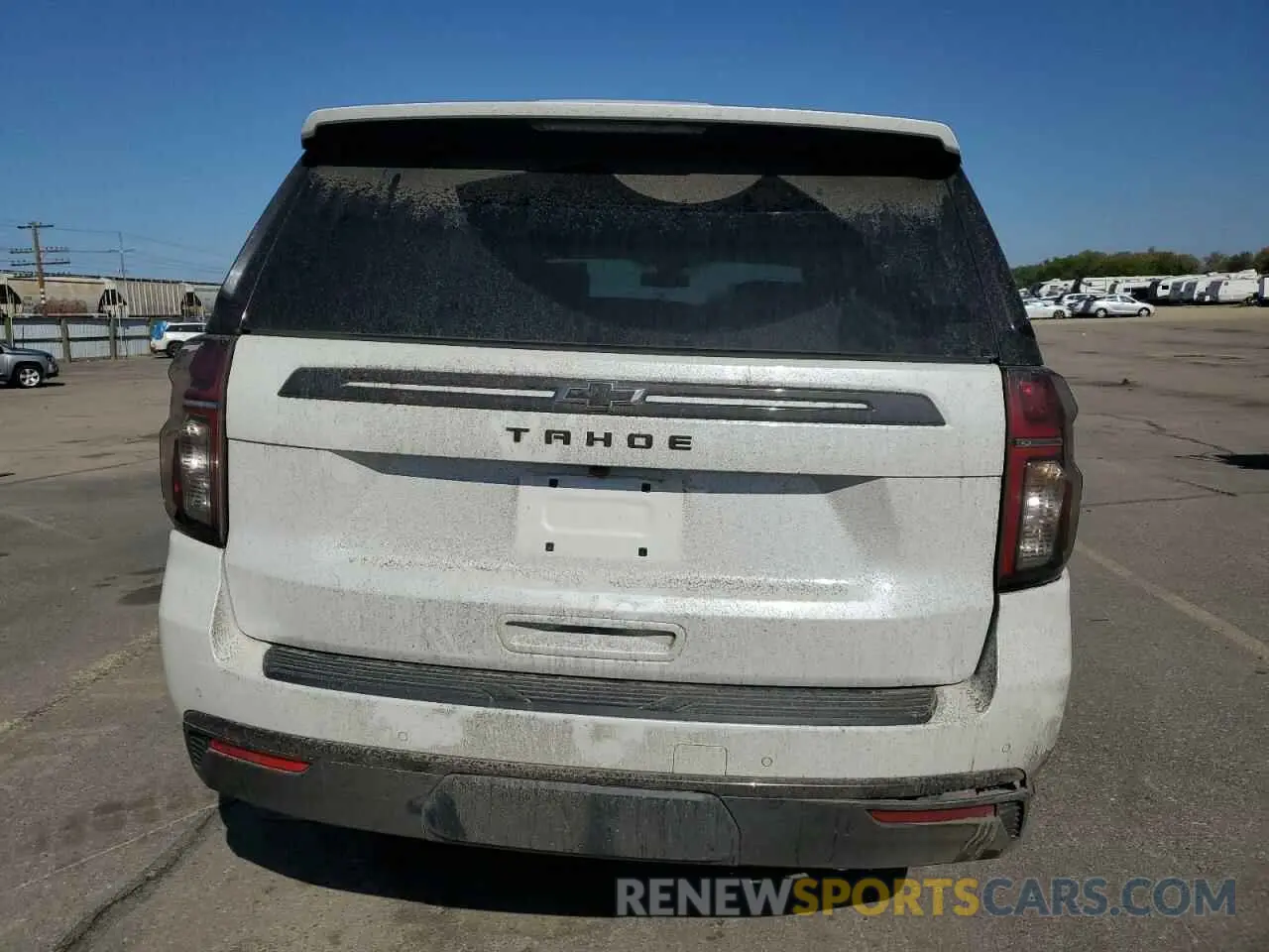 6 Photograph of a damaged car 1GNSKPKD0MR397374 CHEVROLET TAHOE 2021