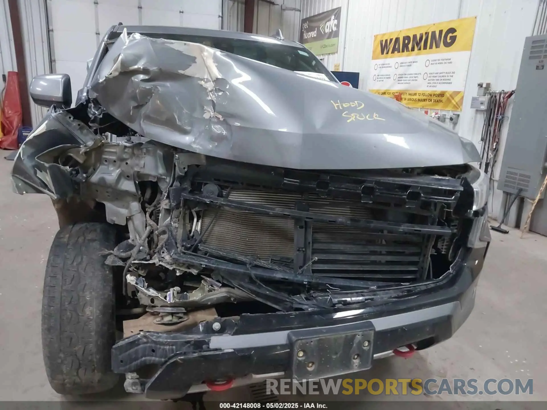 6 Photograph of a damaged car 1GNSKPKD0MR463289 CHEVROLET TAHOE 2021