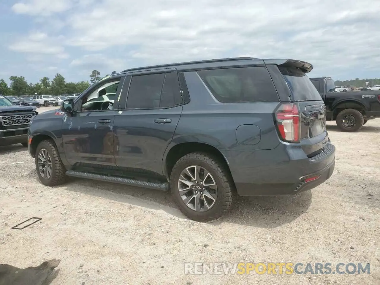 2 Photograph of a damaged car 1GNSKPKD1MR282573 CHEVROLET TAHOE 2021