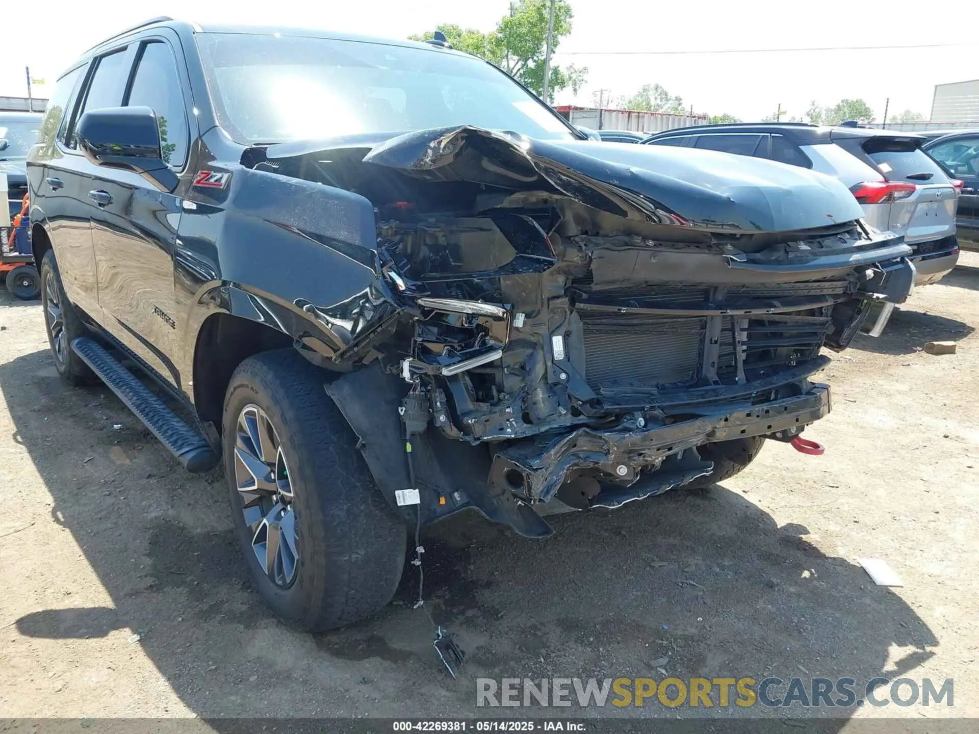 6 Photograph of a damaged car 1GNSKPKD1MR313689 CHEVROLET TAHOE 2021