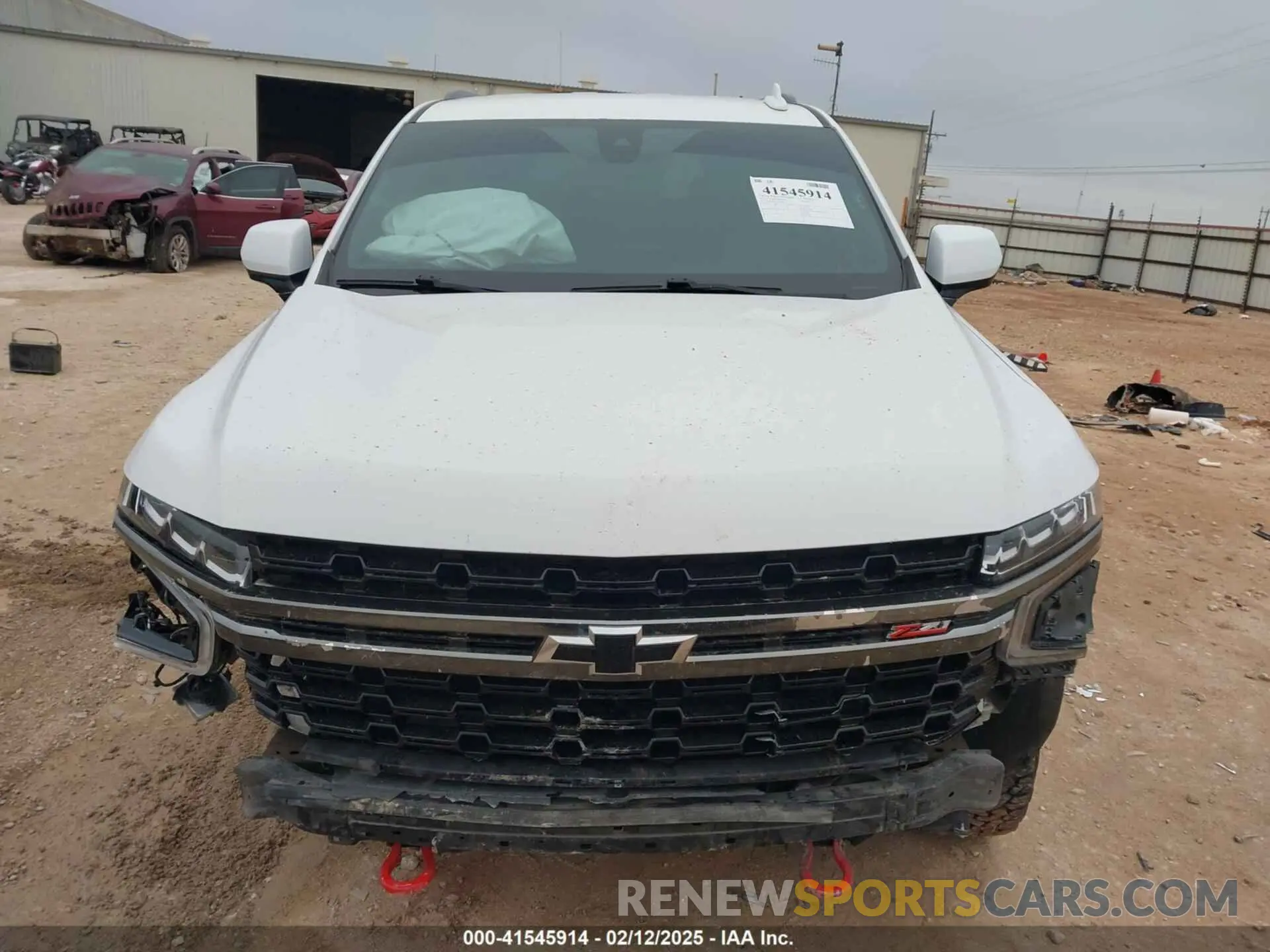13 Photograph of a damaged car 1GNSKPKD1MR420533 CHEVROLET TAHOE 2021