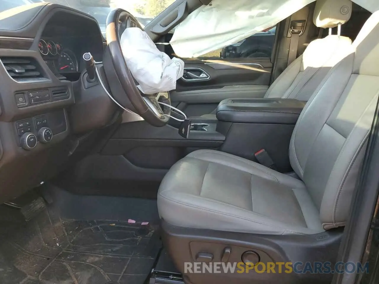 7 Photograph of a damaged car 1GNSKPKD1MR488055 CHEVROLET TAHOE 2021