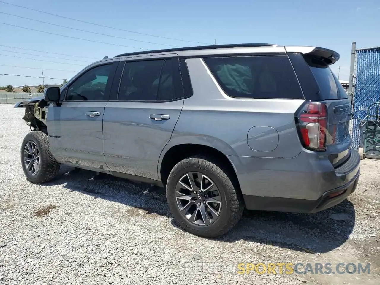 2 Photograph of a damaged car 1GNSKPKD2MR197046 CHEVROLET TAHOE 2021