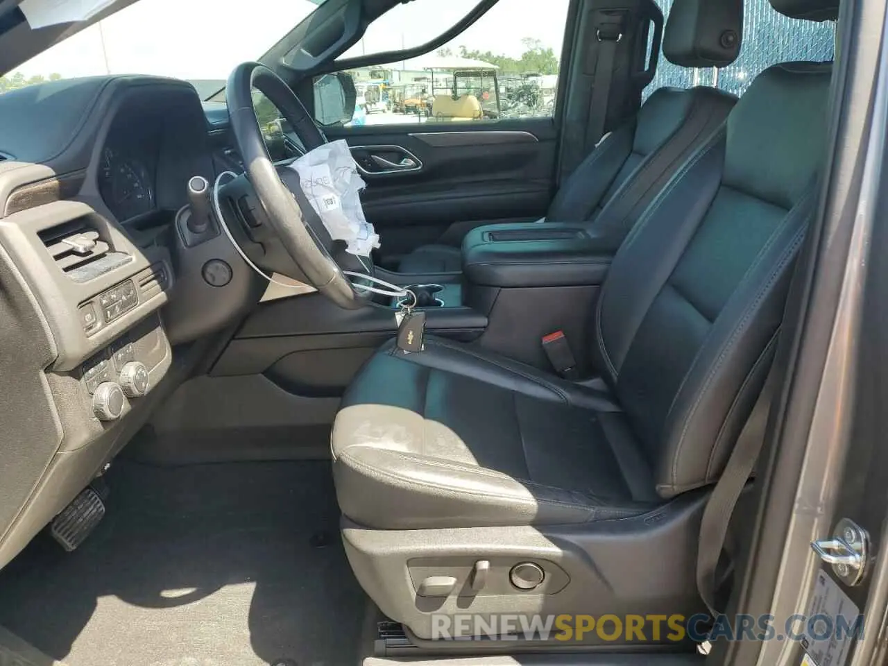 7 Photograph of a damaged car 1GNSKPKD2MR197046 CHEVROLET TAHOE 2021