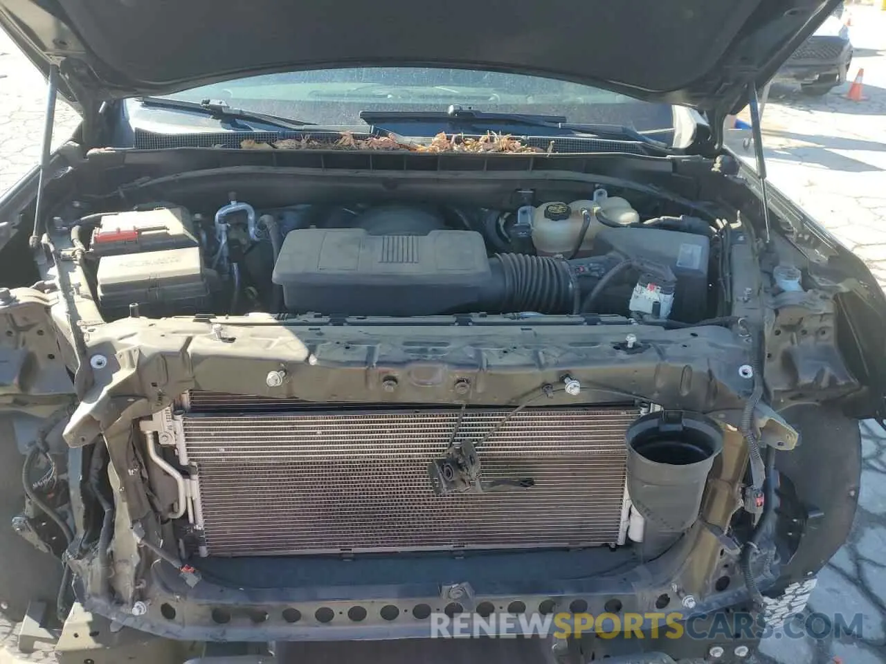 12 Photograph of a damaged car 1GNSKPKD2MR393598 CHEVROLET TAHOE 2021