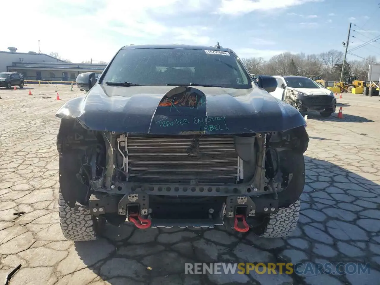5 Photograph of a damaged car 1GNSKPKD2MR393598 CHEVROLET TAHOE 2021