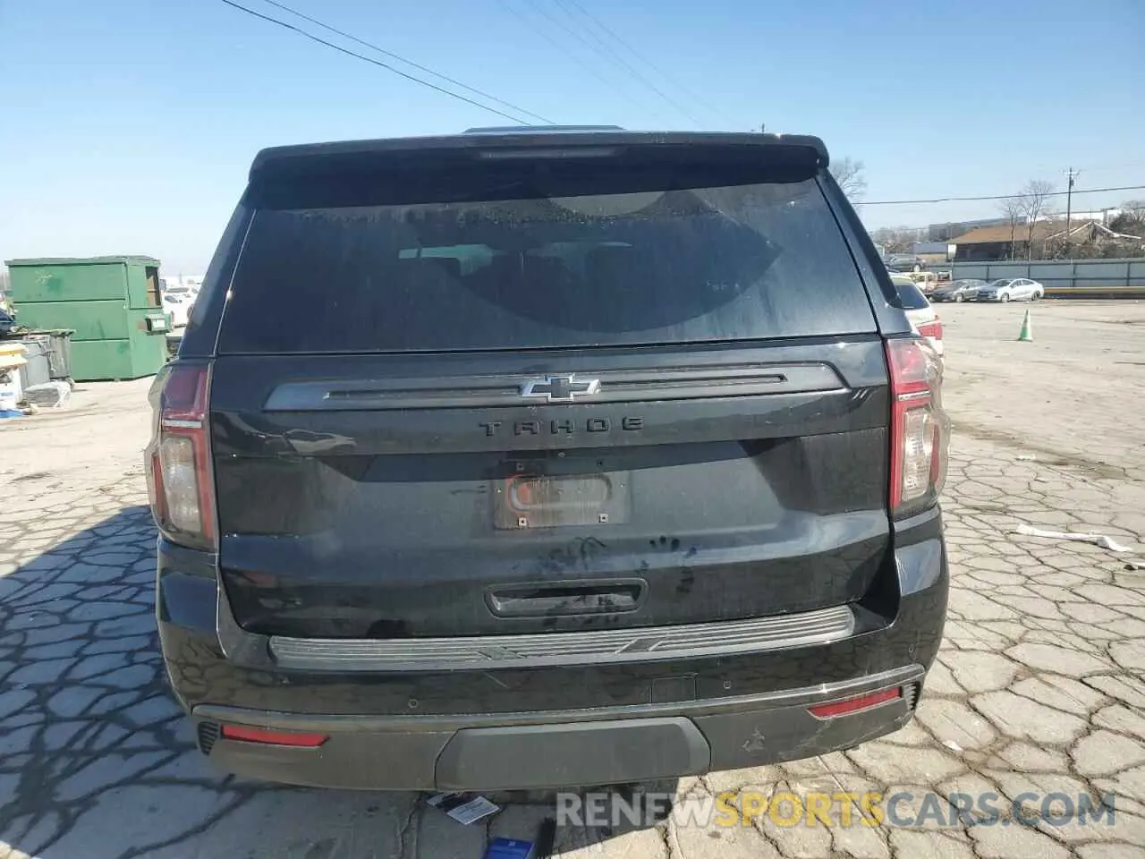 6 Photograph of a damaged car 1GNSKPKD2MR393598 CHEVROLET TAHOE 2021