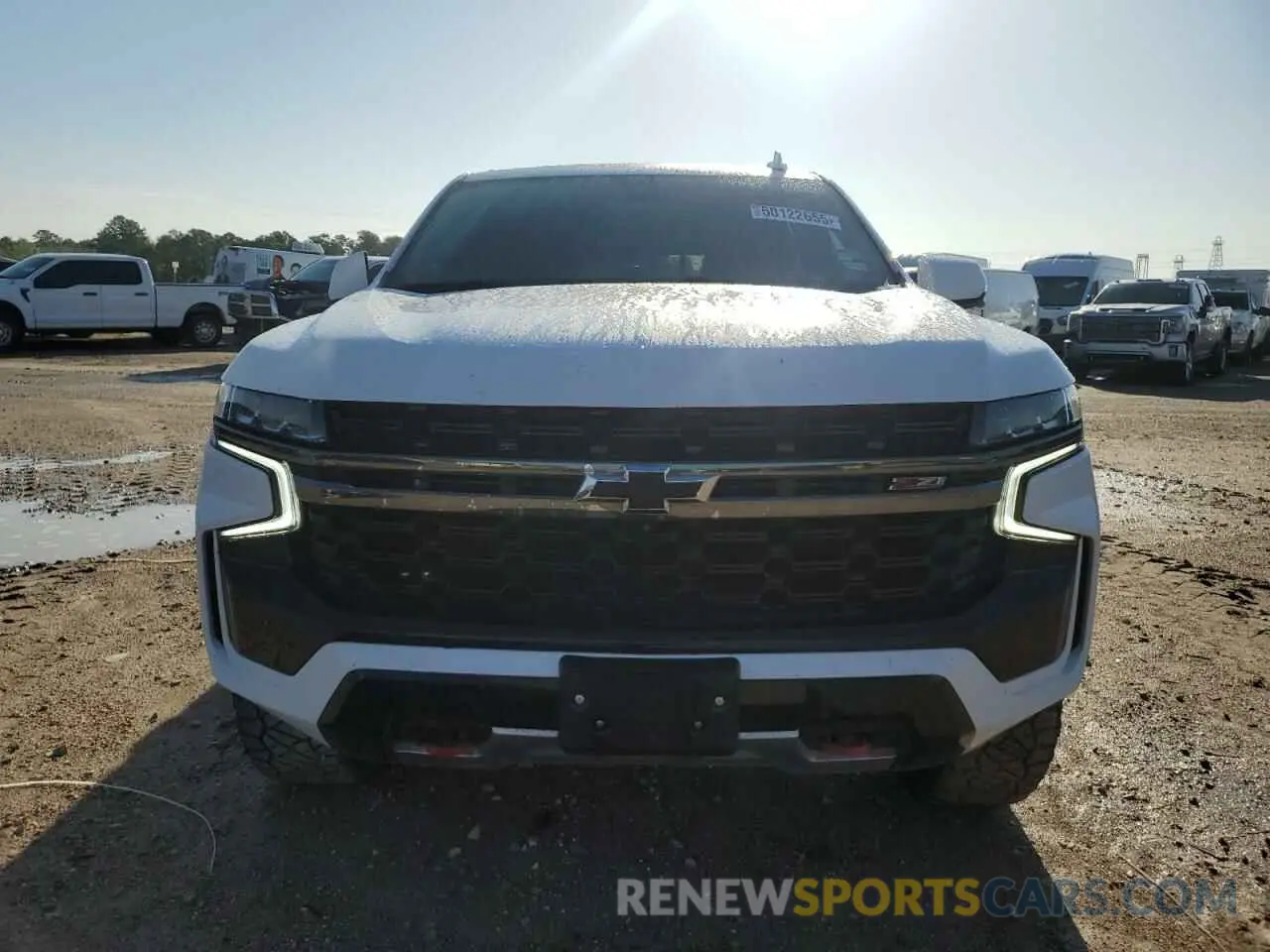 5 Photograph of a damaged car 1GNSKPKD3MR226425 CHEVROLET TAHOE 2021