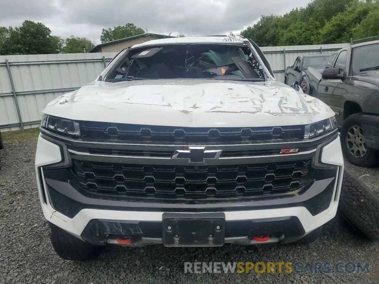 5 Photograph of a damaged car 1GNSKPKD3MR302080 CHEVROLET TAHOE 2021