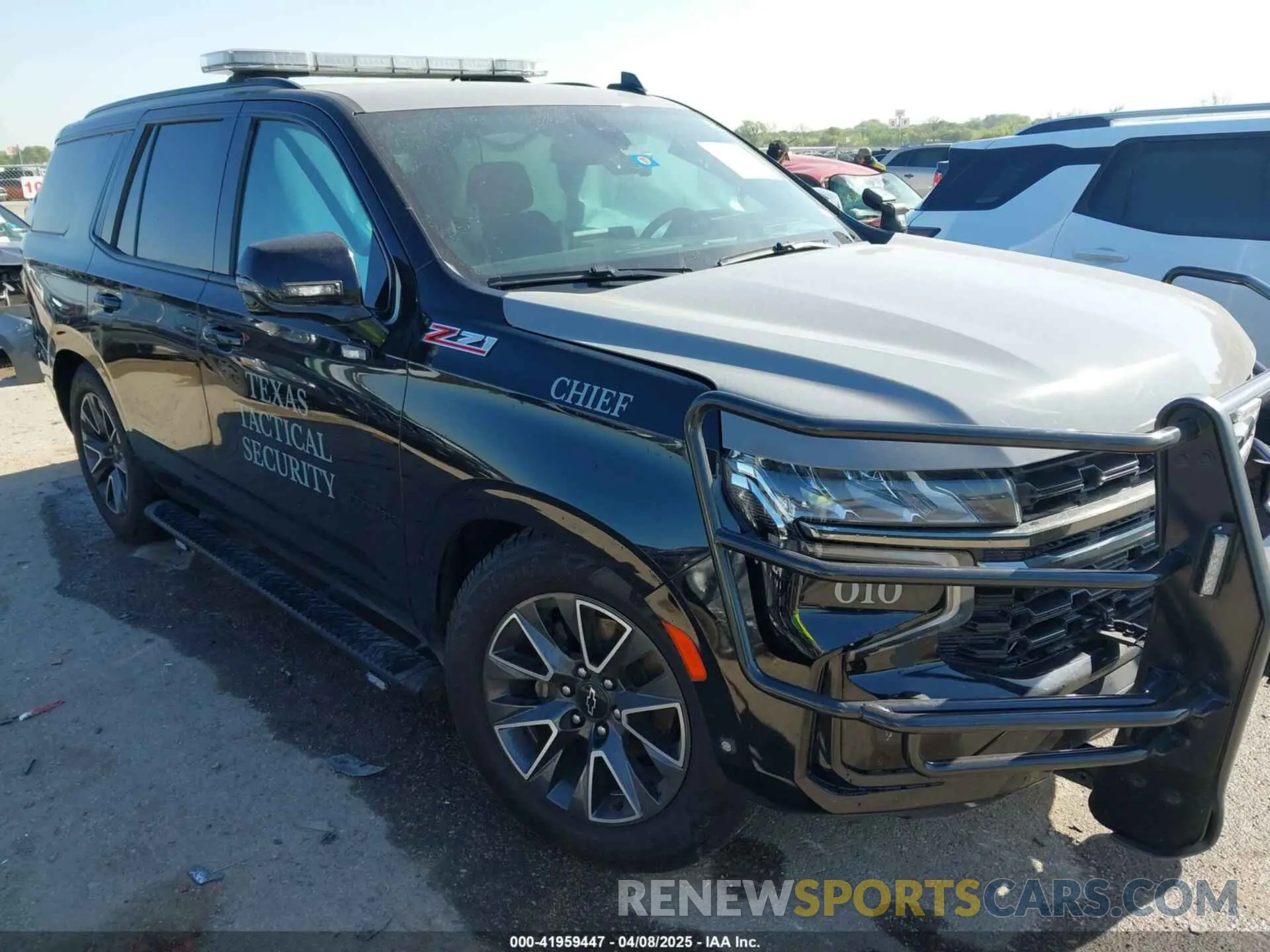 1 Photograph of a damaged car 1GNSKPKD4MR266321 CHEVROLET TAHOE 2021
