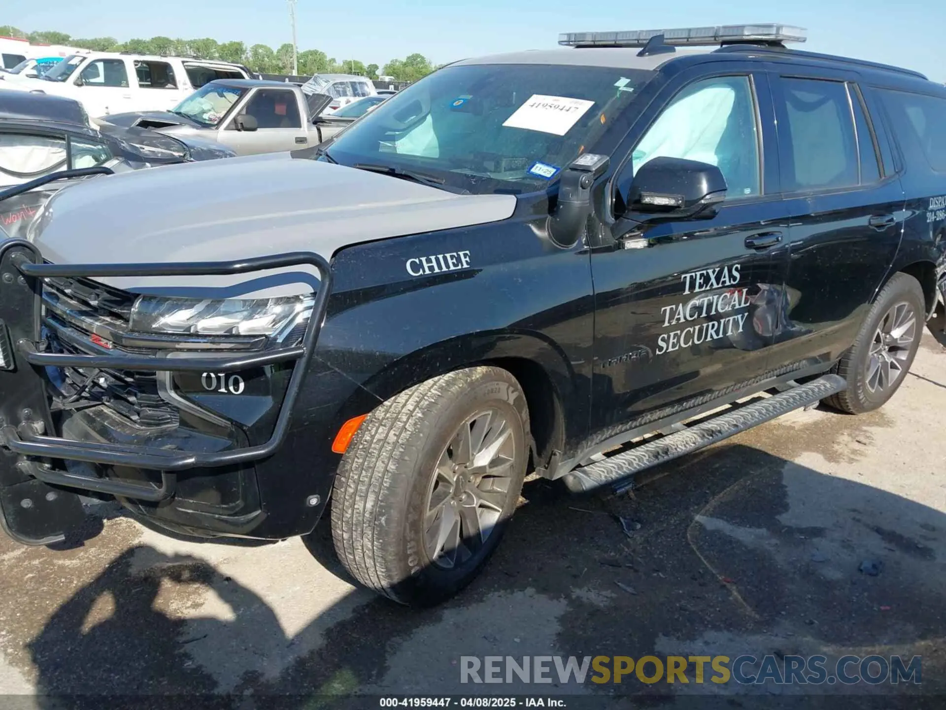2 Photograph of a damaged car 1GNSKPKD4MR266321 CHEVROLET TAHOE 2021