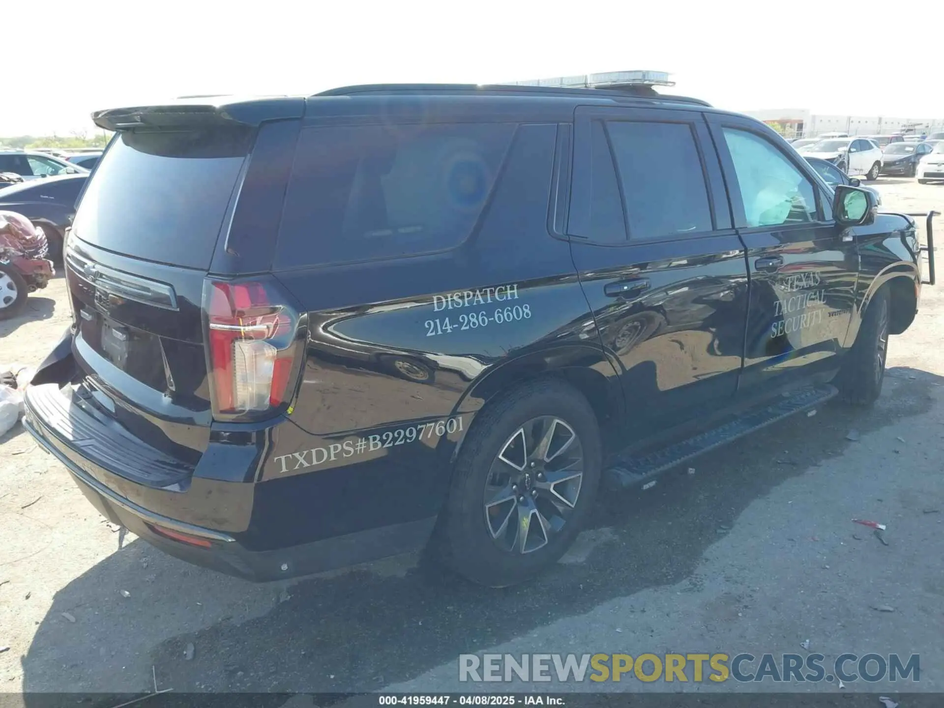 4 Photograph of a damaged car 1GNSKPKD4MR266321 CHEVROLET TAHOE 2021