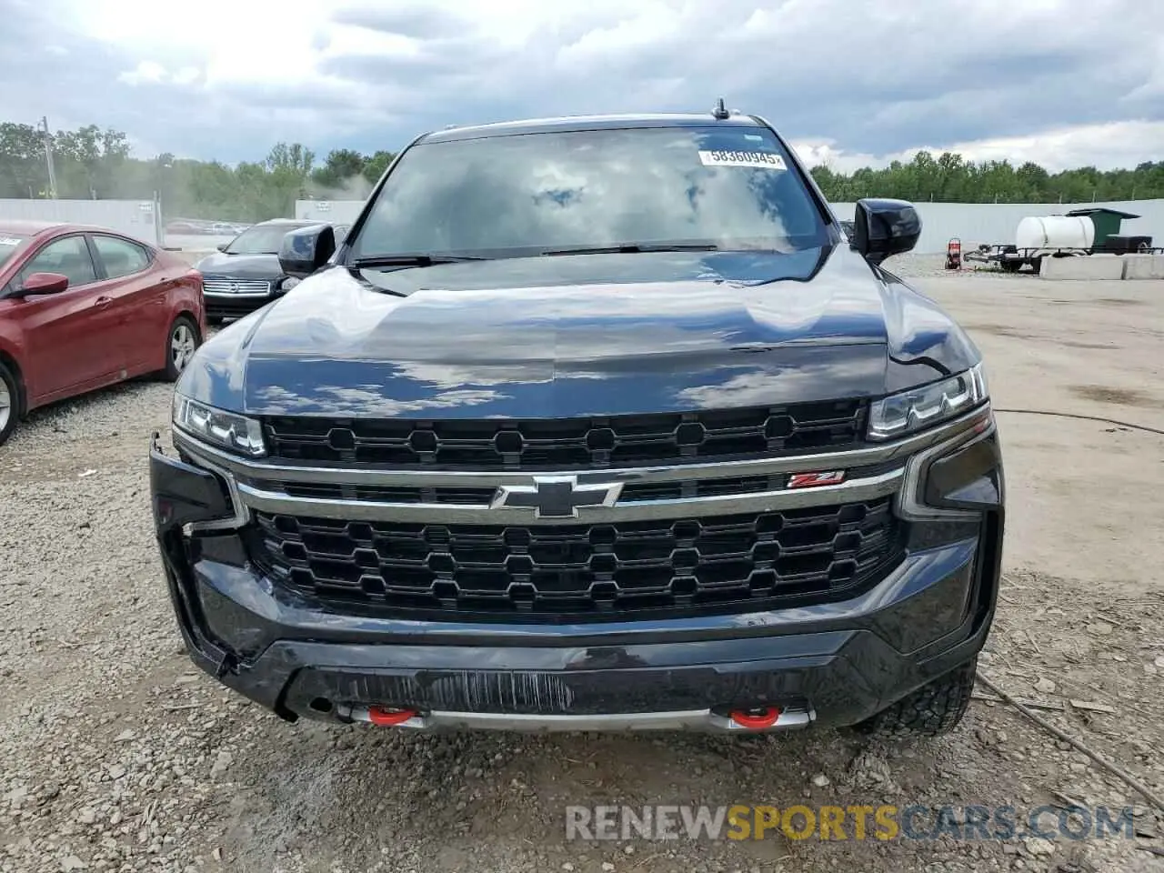 5 Photograph of a damaged car 1GNSKPKD5MR385270 CHEVROLET TAHOE 2021