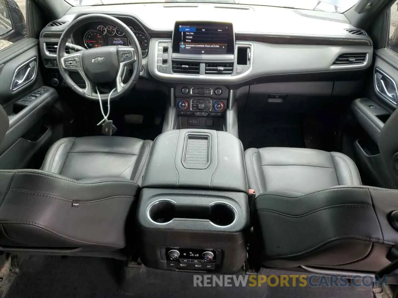8 Photograph of a damaged car 1GNSKPKD5MR385270 CHEVROLET TAHOE 2021