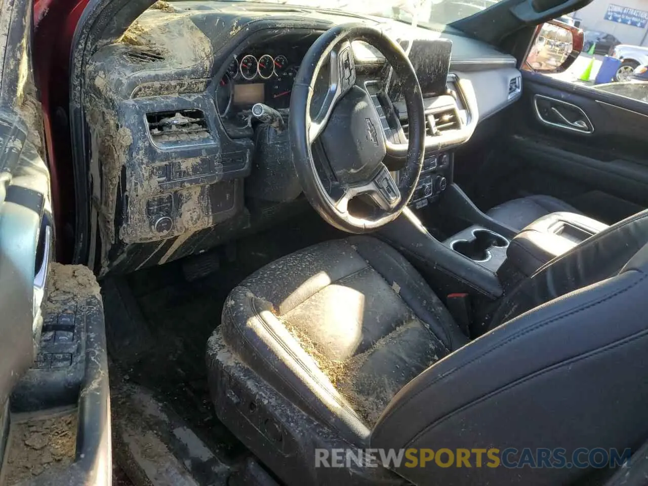 8 Photograph of a damaged car 1GNSKPKD6MR453513 CHEVROLET TAHOE 2021
