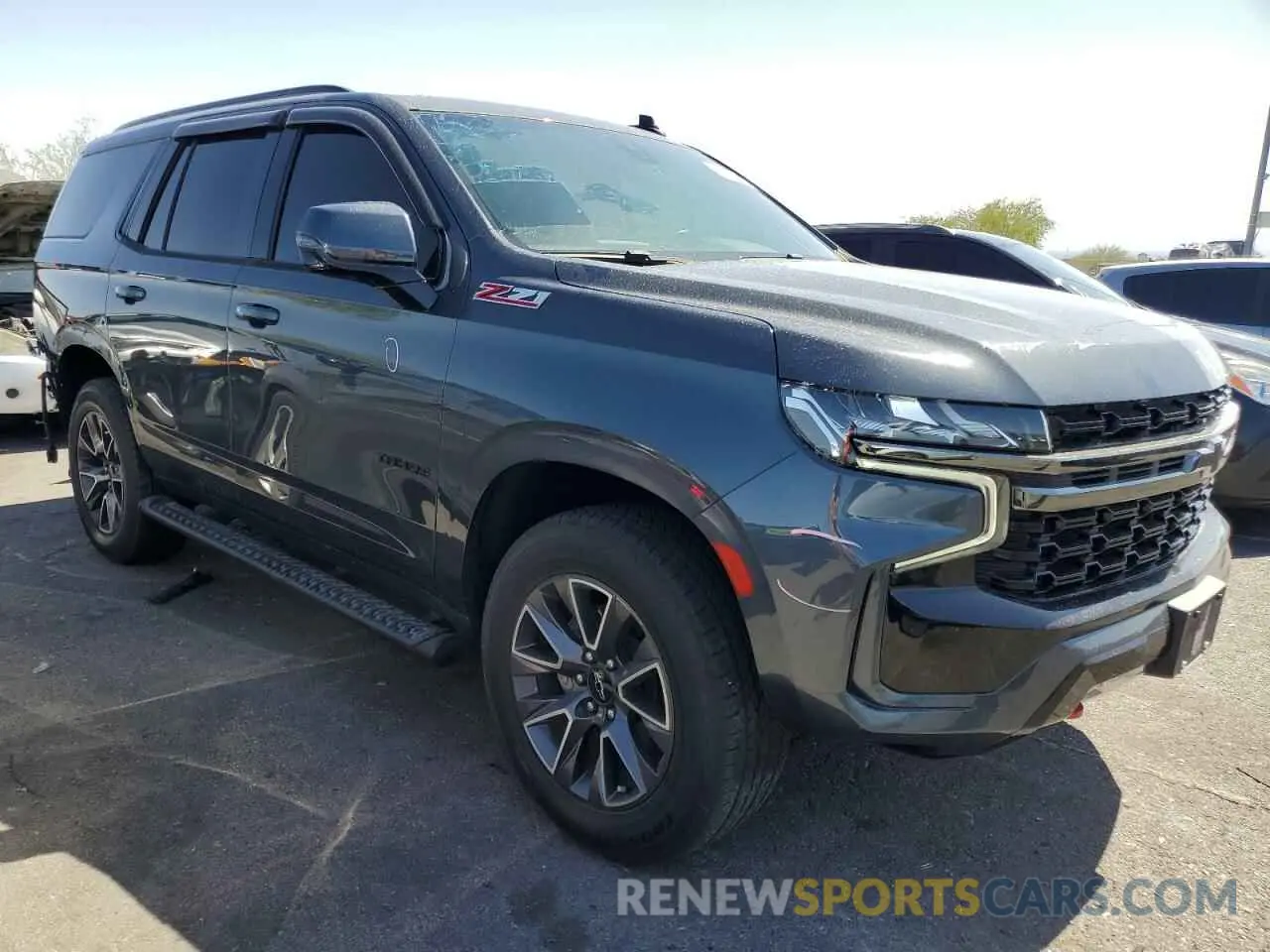 4 Photograph of a damaged car 1GNSKPKD7MR112430 CHEVROLET TAHOE 2021