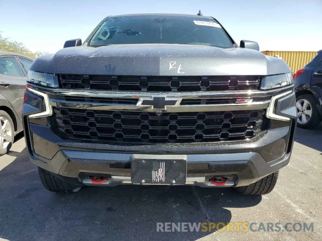 5 Photograph of a damaged car 1GNSKPKD7MR112430 CHEVROLET TAHOE 2021