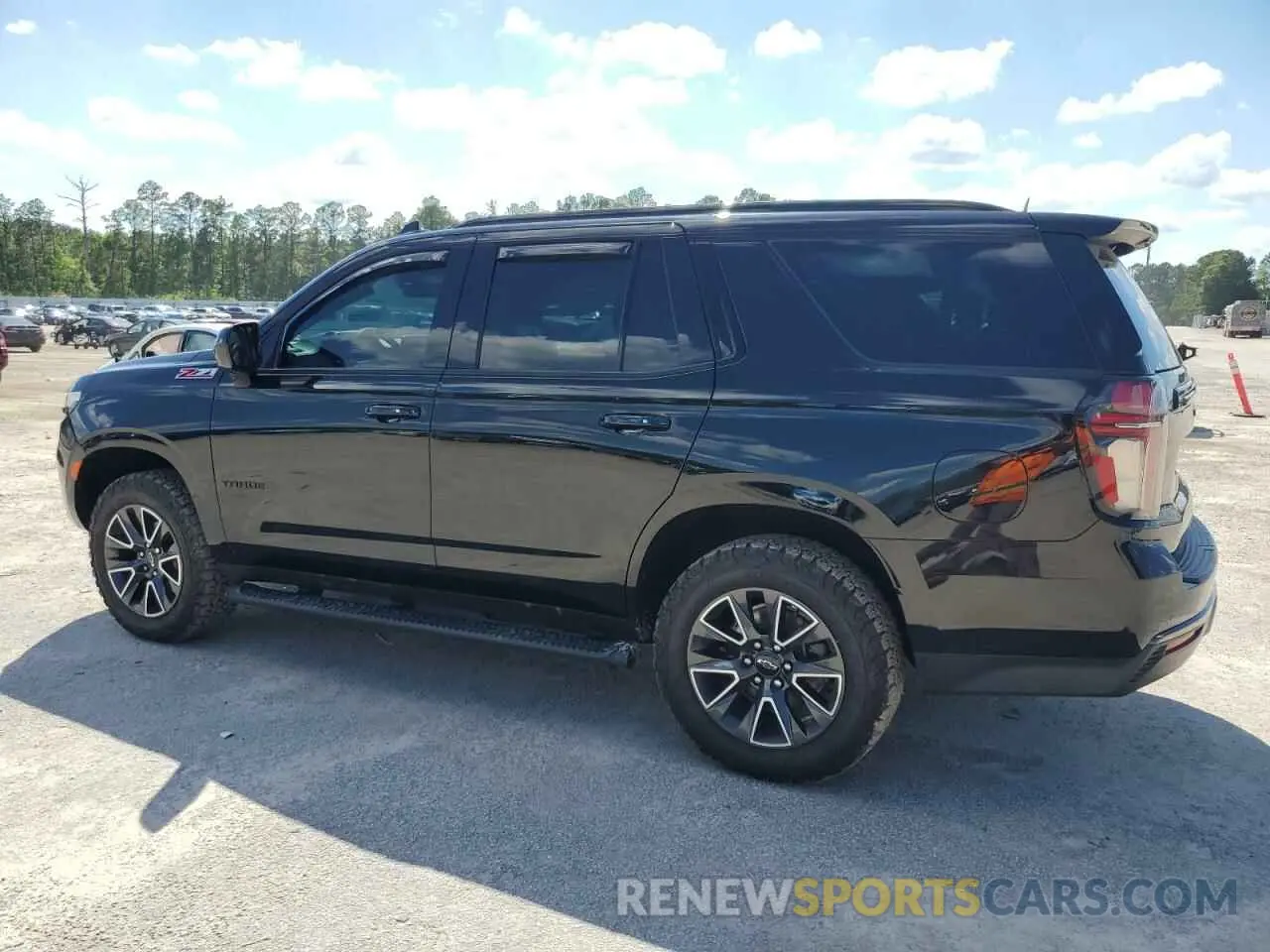 2 Photograph of a damaged car 1GNSKPKD7MR452421 CHEVROLET TAHOE 2021