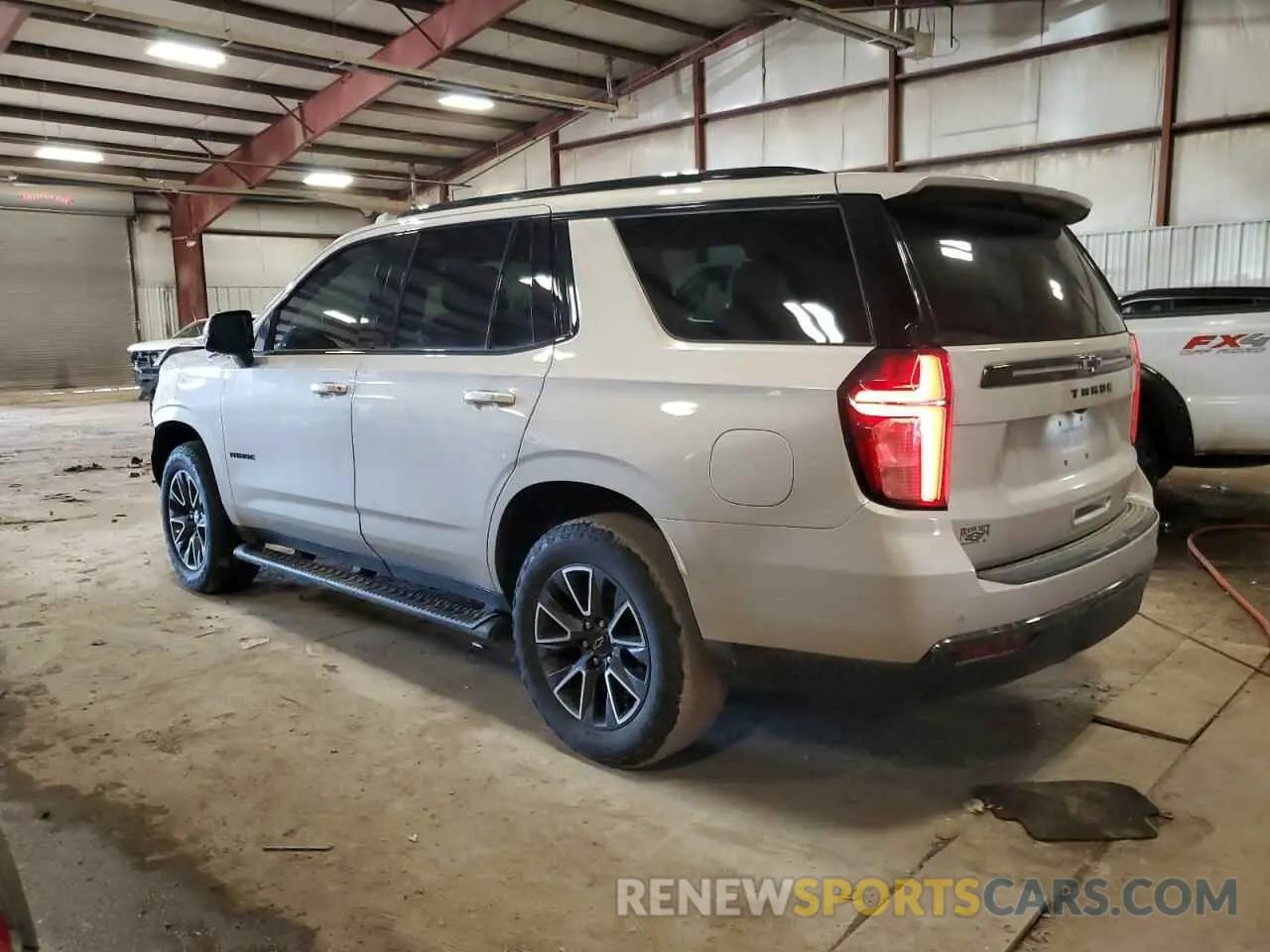 2 Photograph of a damaged car 1GNSKPKD8MR116891 CHEVROLET TAHOE 2021