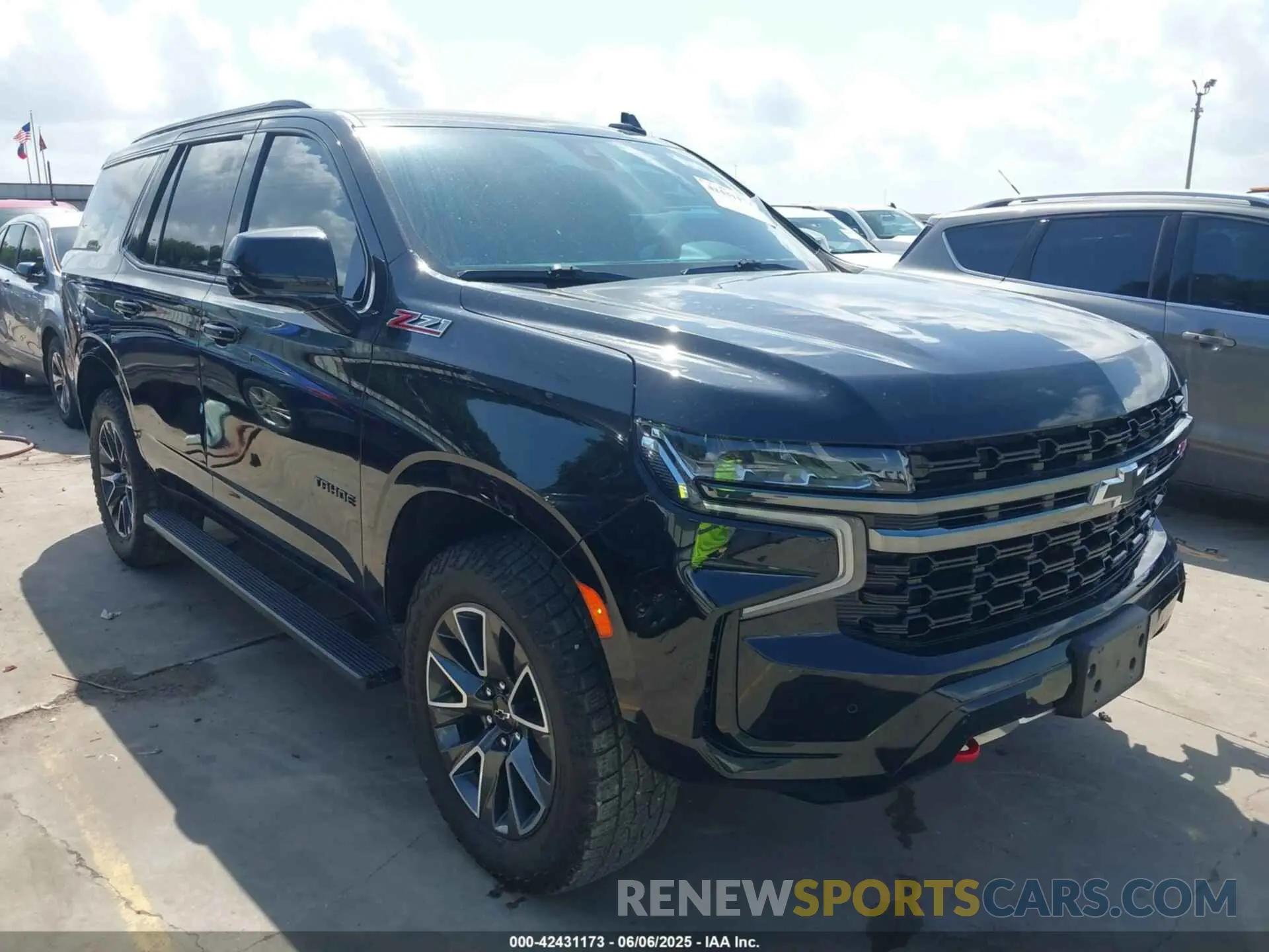 1 Photograph of a damaged car 1GNSKPKD8MR278374 CHEVROLET TAHOE 2021
