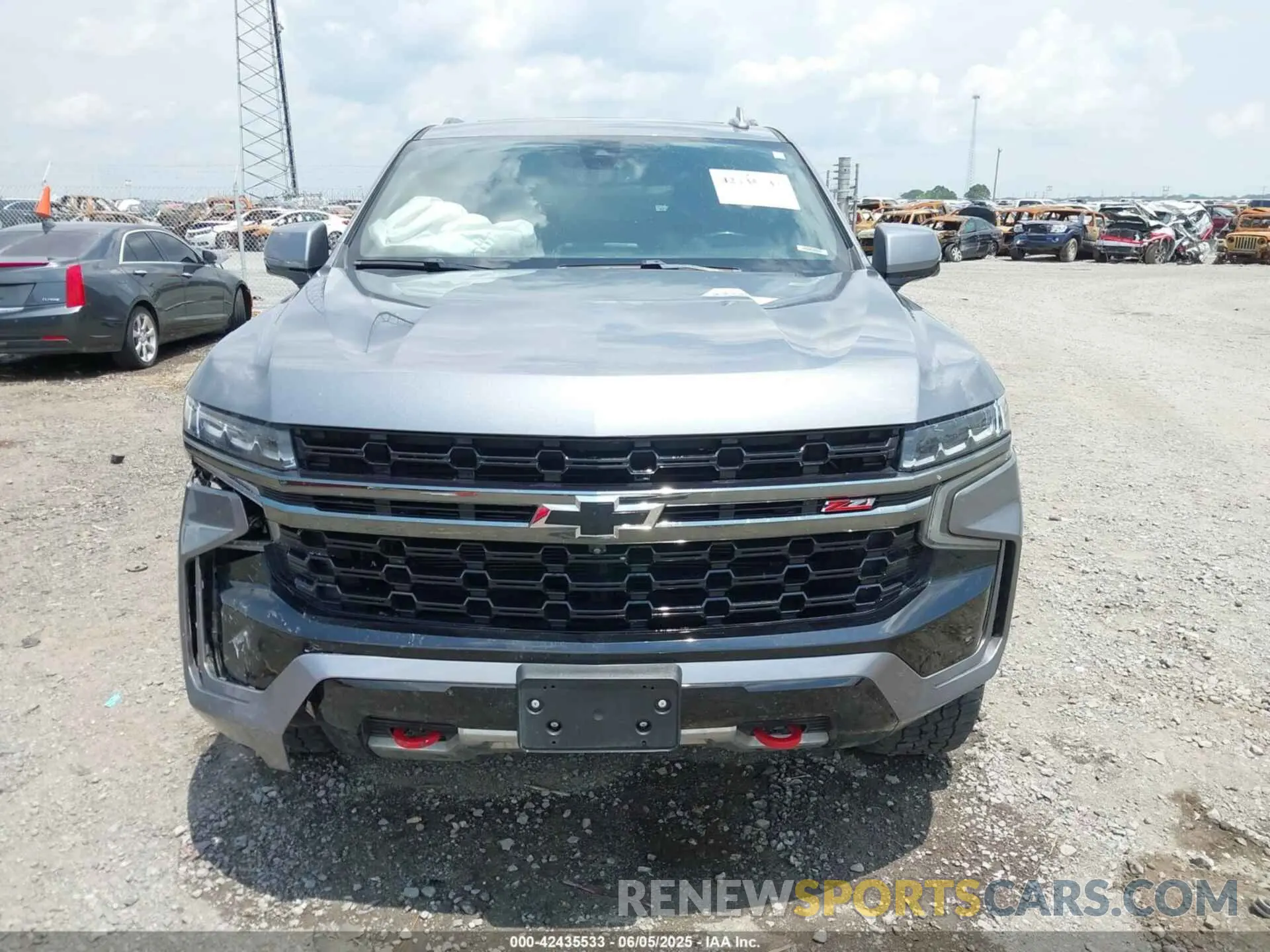 12 Photograph of a damaged car 1GNSKPKD8MR299368 CHEVROLET TAHOE 2021